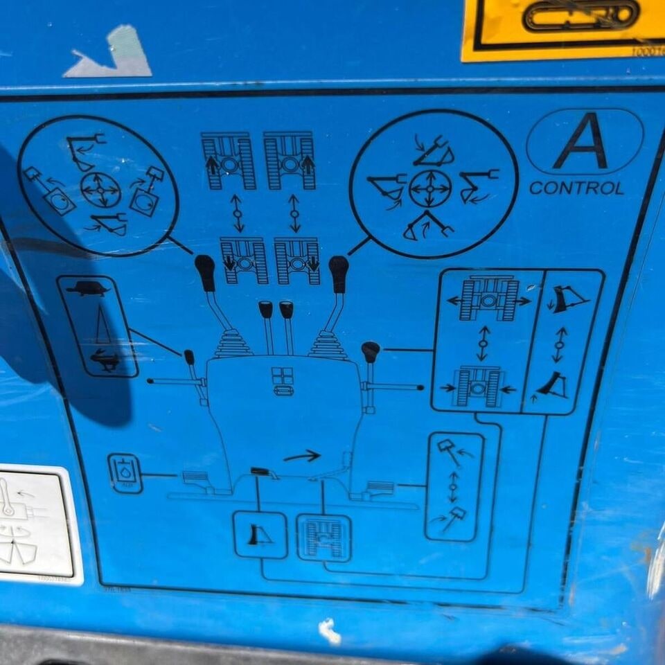 2014 Wacker Neuson E08-01 mini excavator control decal 2014 Wacker Neuson E08-01 mini excavator control decal