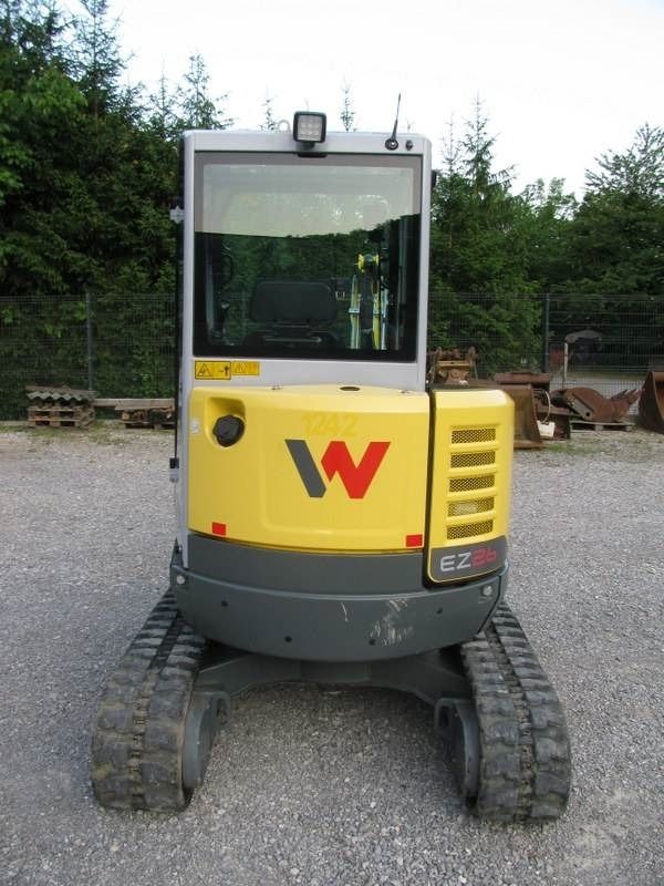 2020 Wacker Neuson EZ26 mini excavator, rear view 2020 Wacker Neuson EZ26 mini excavator, rear view