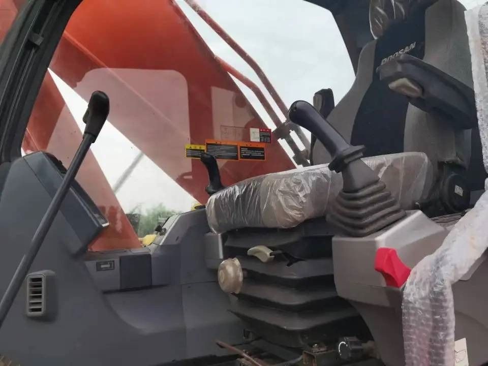 2023 Doosan DX300LC crawler excavator cab interior view 2023 Doosan DX300LC crawler excavator cab interior view