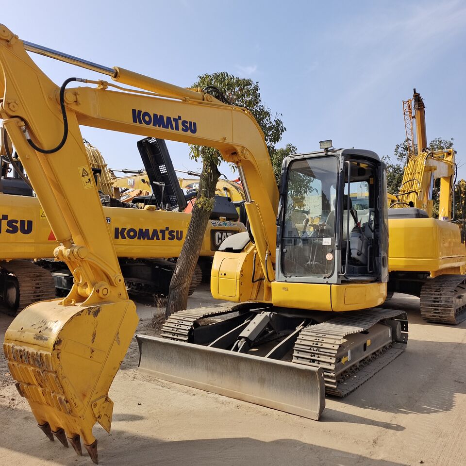 2024 Komatsu PC78US mini excavator, front three-quarter view 2024 Komatsu PC78US mini excavator, front three-quarter view