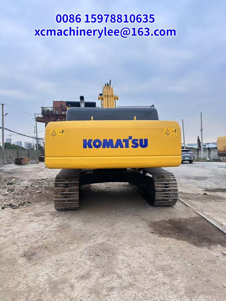2023 Komatsu PC350 crawler excavator rear view 2023 Komatsu PC350 crawler excavator rear view