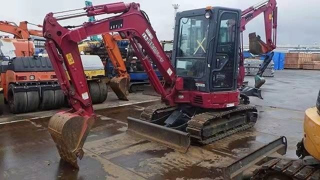 2023 Yanmar VIO 30 mini excavator, front three-quarter view