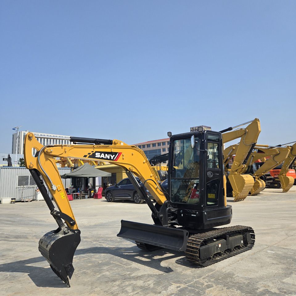 2025 Sany SY35U mini excavator, side profile view 2025 Sany SY35U mini excavator, side profile view