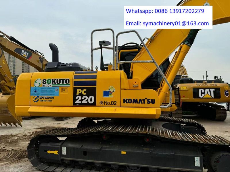 Escavadora de rastos Komatsu PC220-8 de 2023, vista lateral
