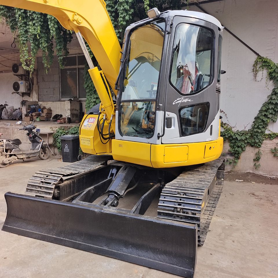 2023 Komatsu PC78US mini excavator, front three-quarter view 2023 Komatsu PC78US mini excavator, front three-quarter view