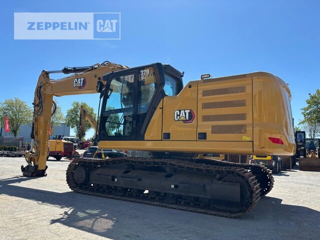 2022 Caterpillar 320-07D crawler excavator, side view 2022 Caterpillar 320-07D crawler excavator, side view