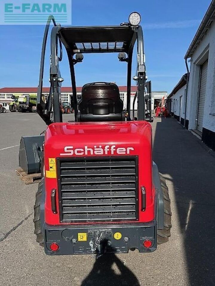 2024 Schäffer 3630 mini excavator, rear view 2024 Schäffer 3630 mini excavator, rear view
