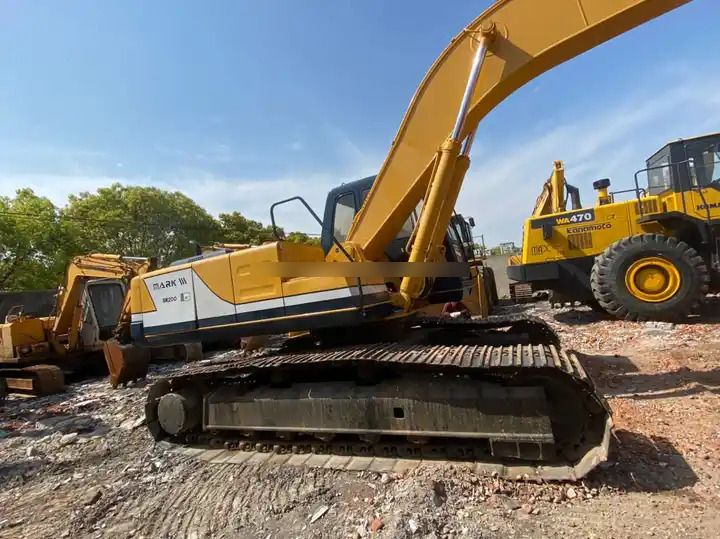 2019 Kobelco SK200-3 Mark III crawler excavator, side view 2019 Kobelco SK200-3 Mark III crawler excavator, side view