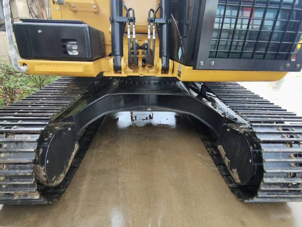 2023 Caterpillar 313D crawler excavator undercarriage view 2023 Caterpillar 313D crawler excavator undercarriage view