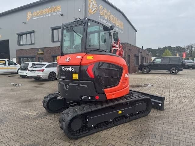 2025 Kubota U50-5 mini excavator, rear three-quarter view 2025 Kubota U50-5 mini excavator, rear three-quarter view