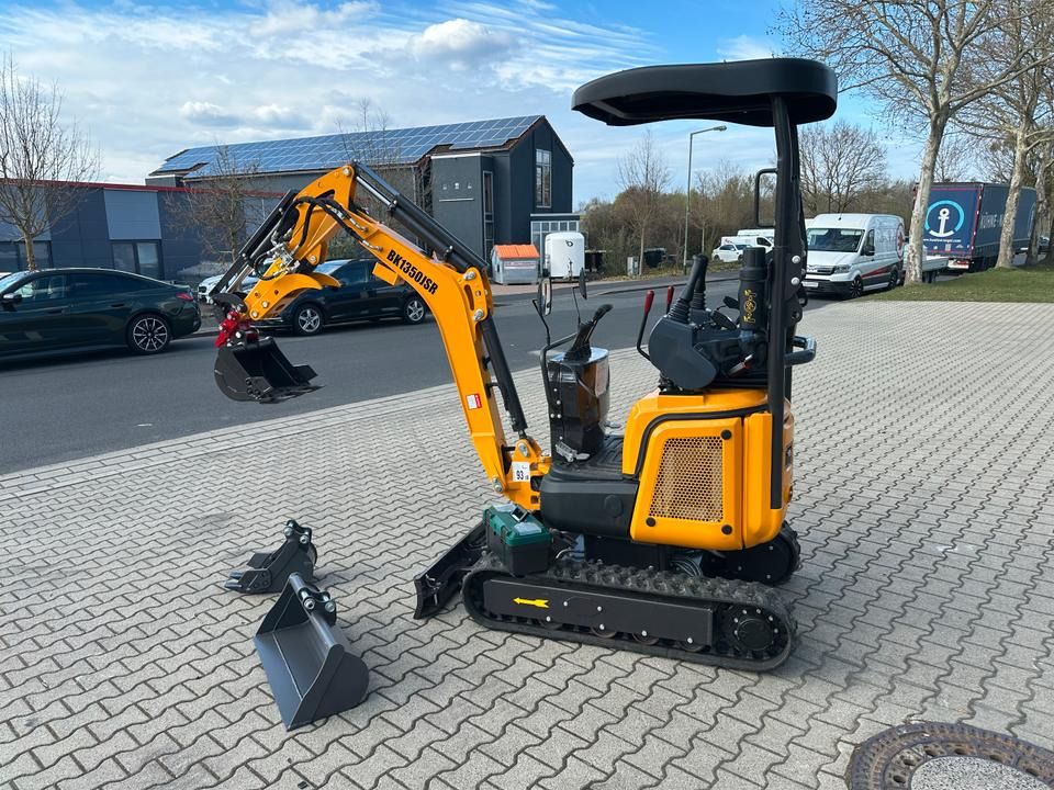 Berger Kraus BK1350JSR mini excavator, side view