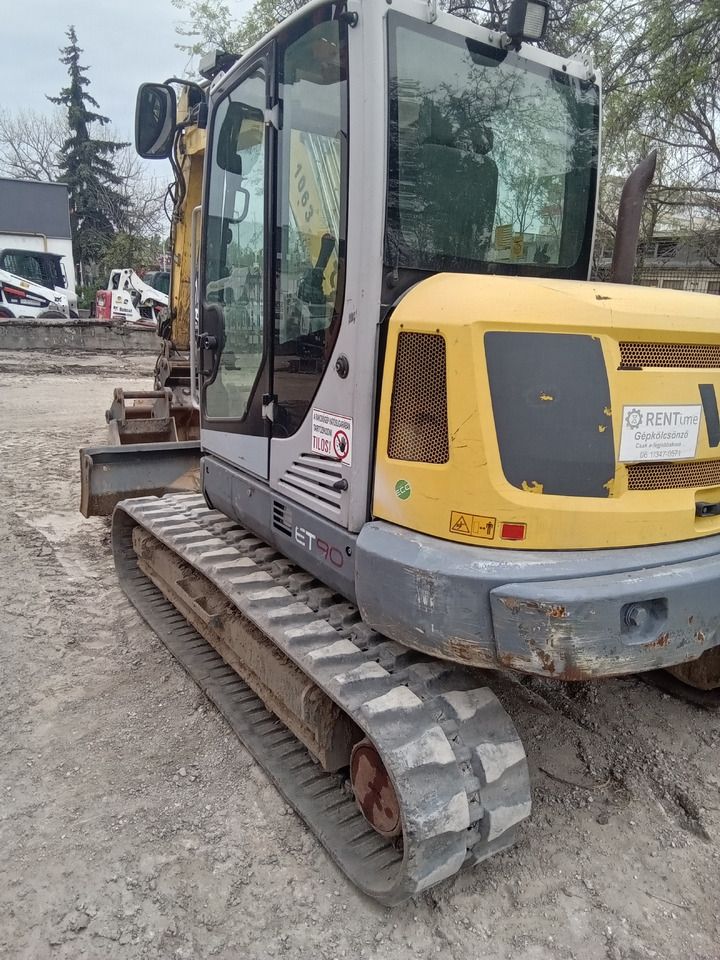 2017 Wacker Neuson ET90 crawler excavator, rear three-quarter view 2017 Wacker Neuson ET90 crawler excavator, rear three-quarter view