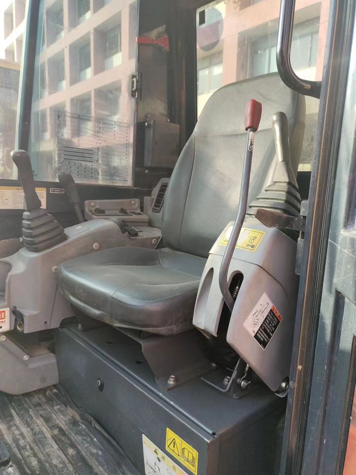2017 Kubota KX155-5 mini excavator interior cab view 2017 Kubota KX155-5 mini excavator interior cab view
