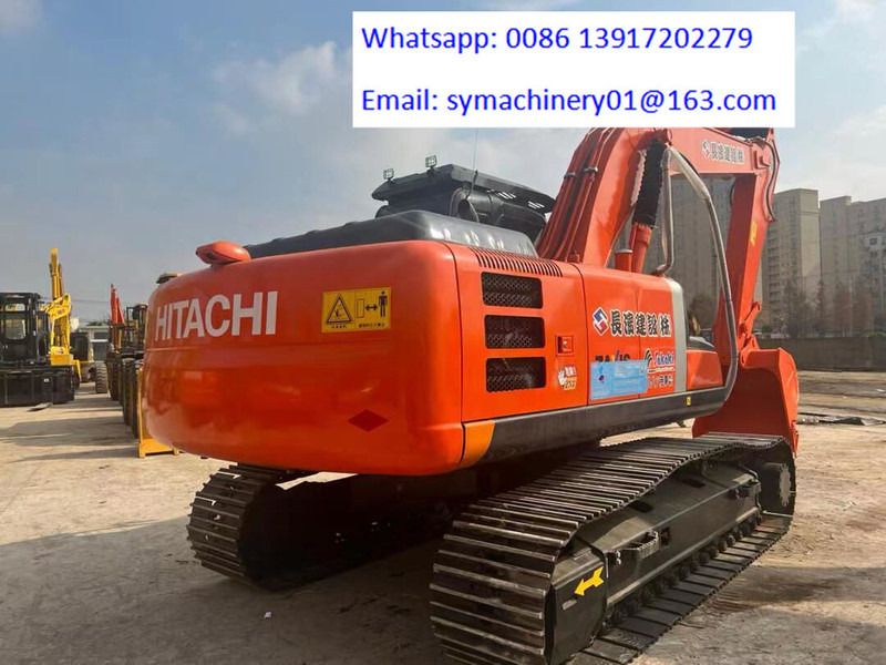 2023 Hitachi ZX200 crawler excavator rear three-quarter view 2023 Hitachi ZX200 crawler excavator rear three-quarter view