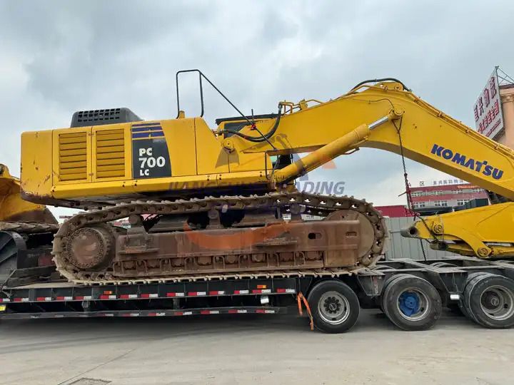 2020 Komatsu PC700LC crawler excavator side view