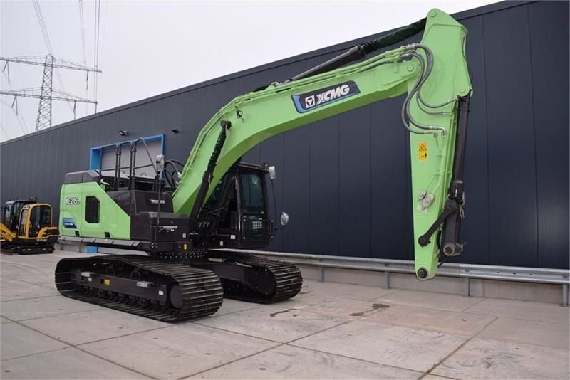 2025 XCMG XE215EV crawler excavator, side view 2025 XCMG XE215EV crawler excavator, side view
