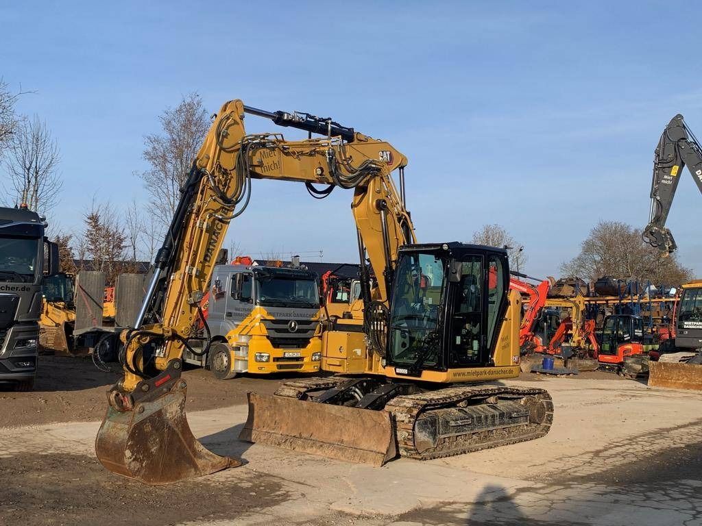 2022 Caterpillar 315-07B crawler excavator, side view