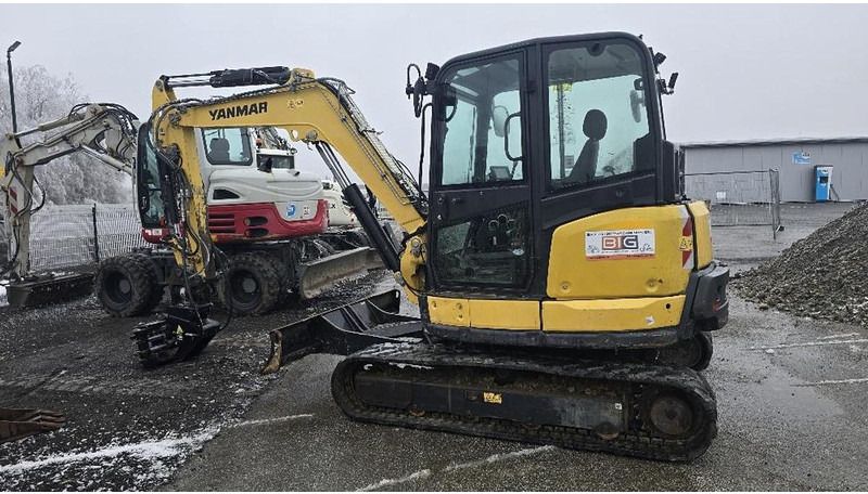 2020 Yanmar SV60-A mini excavator, side view 2020 Yanmar SV60-A mini excavator, side view
