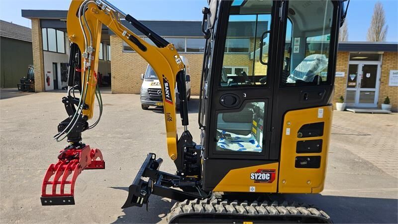 2026 Sany SY20C mini excavator side view 2026 Sany SY20C mini excavator side view