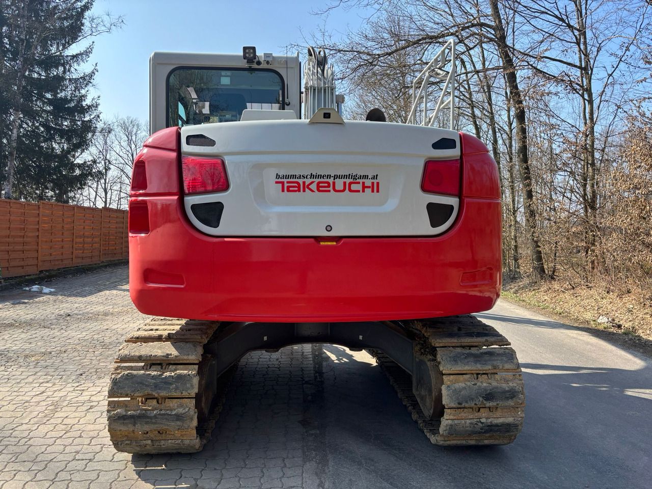 2022 Takeuchi TB2150 crawler excavator rear view