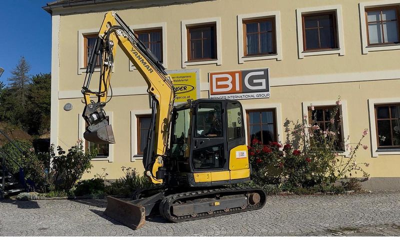 2020 Yanmar SV60-A mini excavator side view