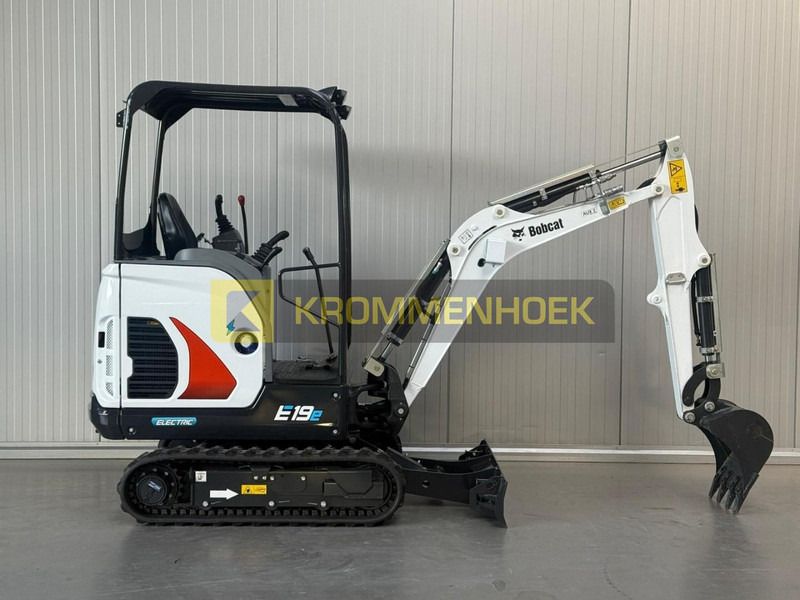 2025 Bobcat E19 E mini excavator, side view