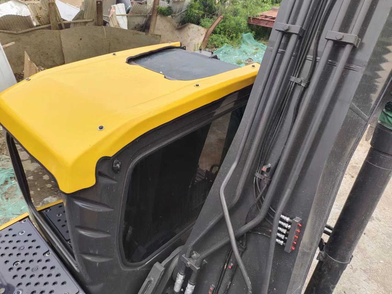 2022 Volvo EC240 crawler excavator cab and boom view