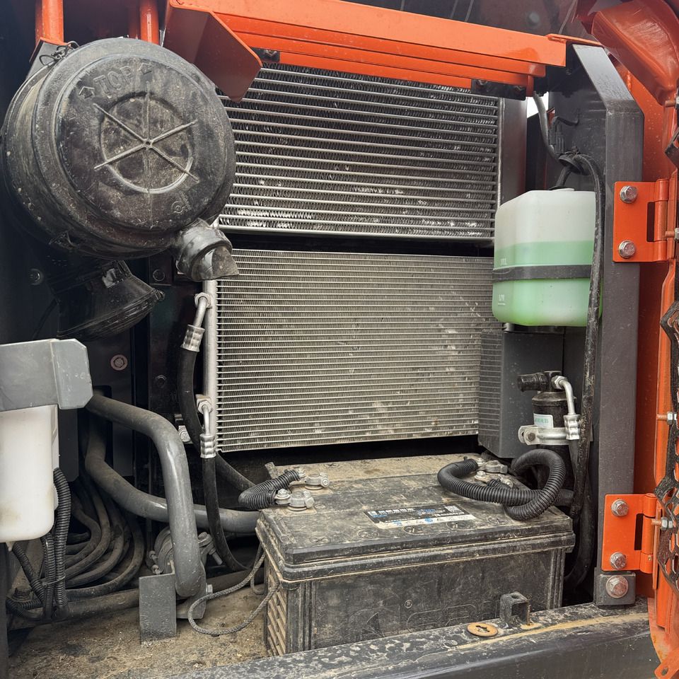 2023 Hitachi ZX120 crawler excavator engine compartment view 2023 Hitachi ZX120 crawler excavator engine compartment view
