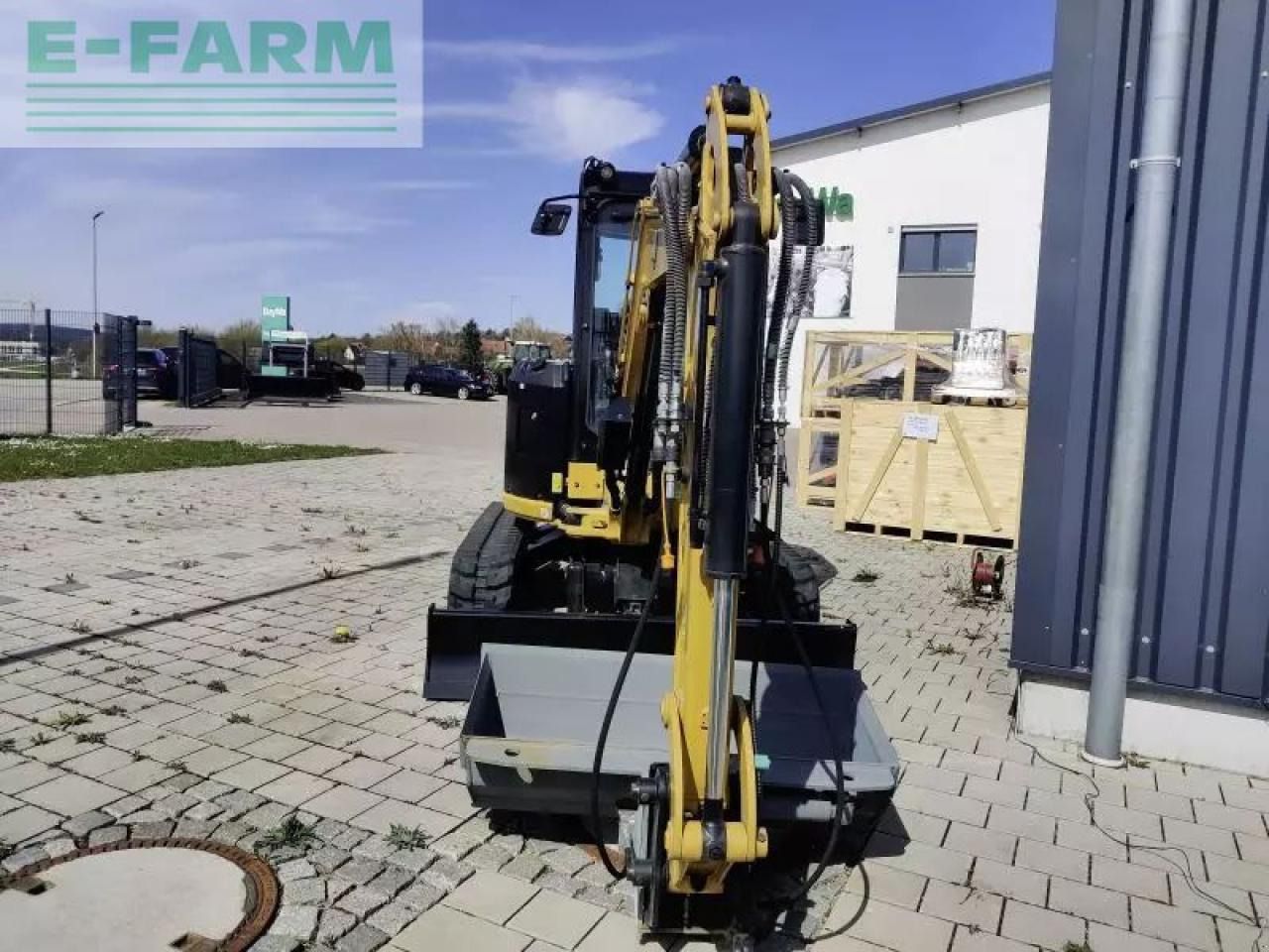2023 Caterpillar 303.5CR-07A mini excavator front view 2023 Caterpillar 303.5CR-07A mini excavator front view