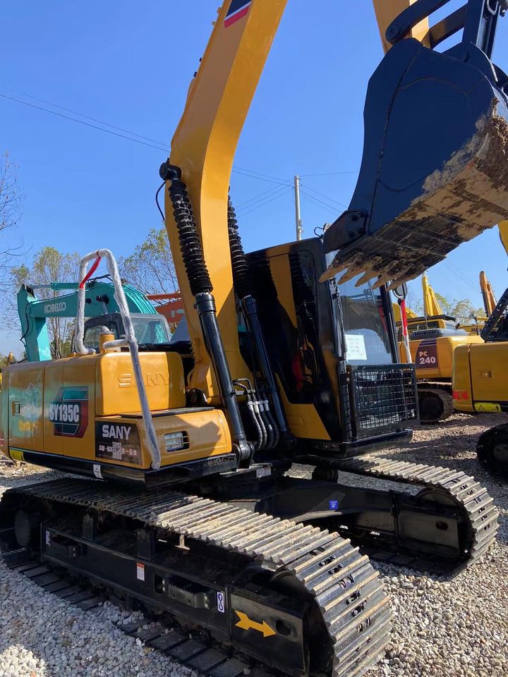 2023 Sany SY135C crawler excavator, side view