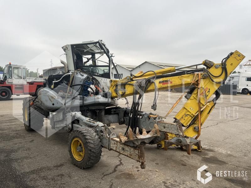 2018 Menzi Muck M220 walking excavator side view