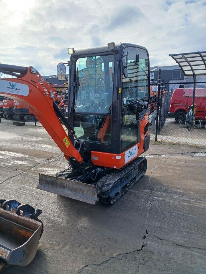 2024 Kubota KX019-4 mini excavator, front three-quarter view 2024 Kubota KX019-4 mini excavator, front three-quarter view