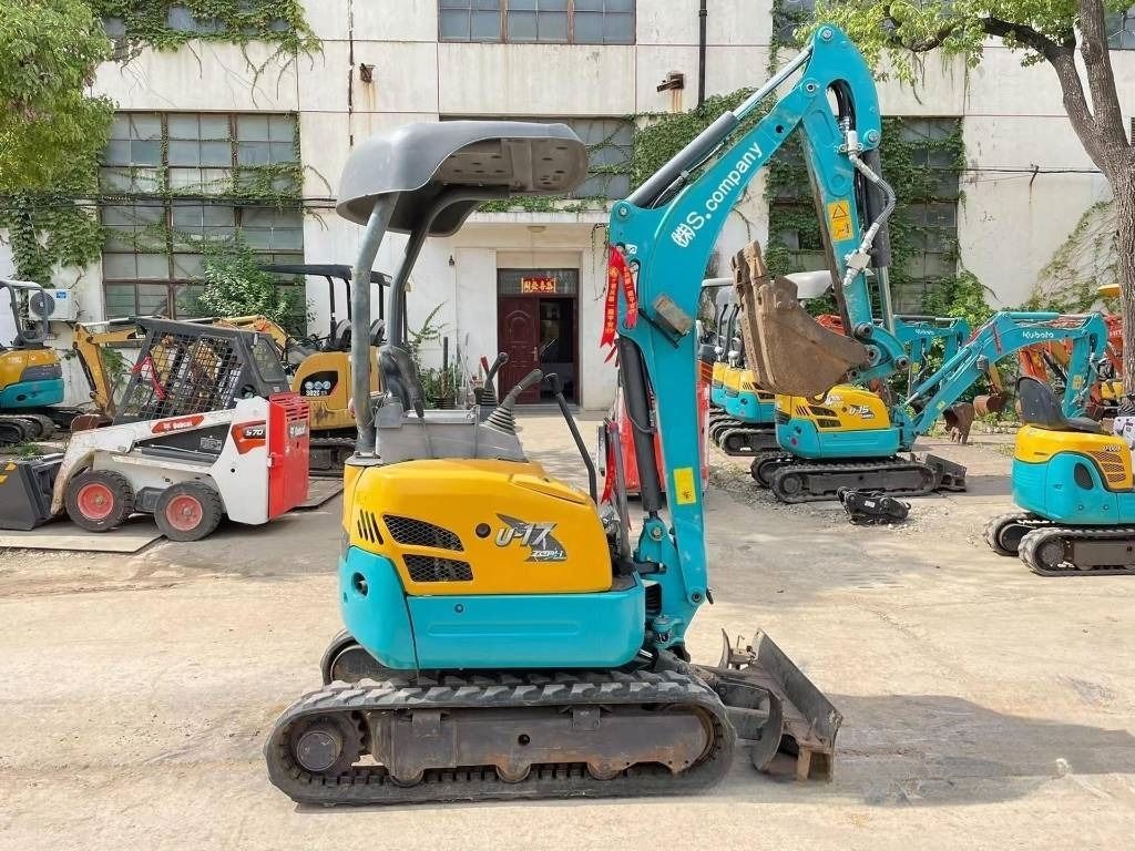 2024 Kubota U17 mini excavator, side view 2024 Kubota U17 mini excavator, side view
