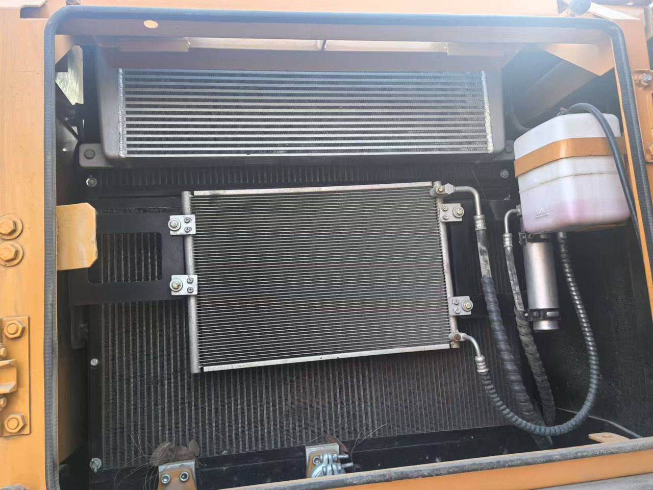 2022 Sany SY365 crawler excavator engine compartment cooling system