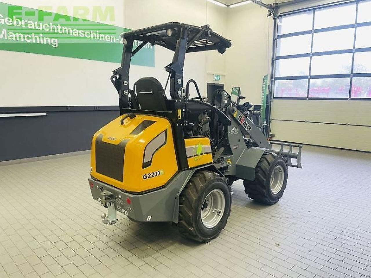 2023 Giant G2200E mini excavator, rear three-quarter view 2023 Giant G2200E mini excavator, rear three-quarter view