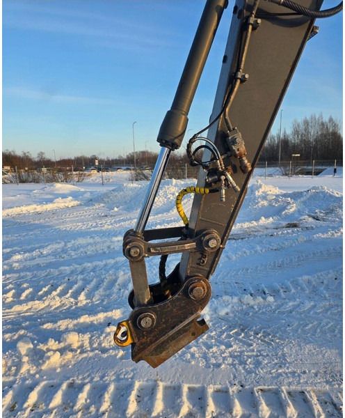 2018 Volvo ECR145CL crawler excavator boom and quick coupler detail 2018 Volvo ECR145CL crawler excavator boom and quick coupler detail