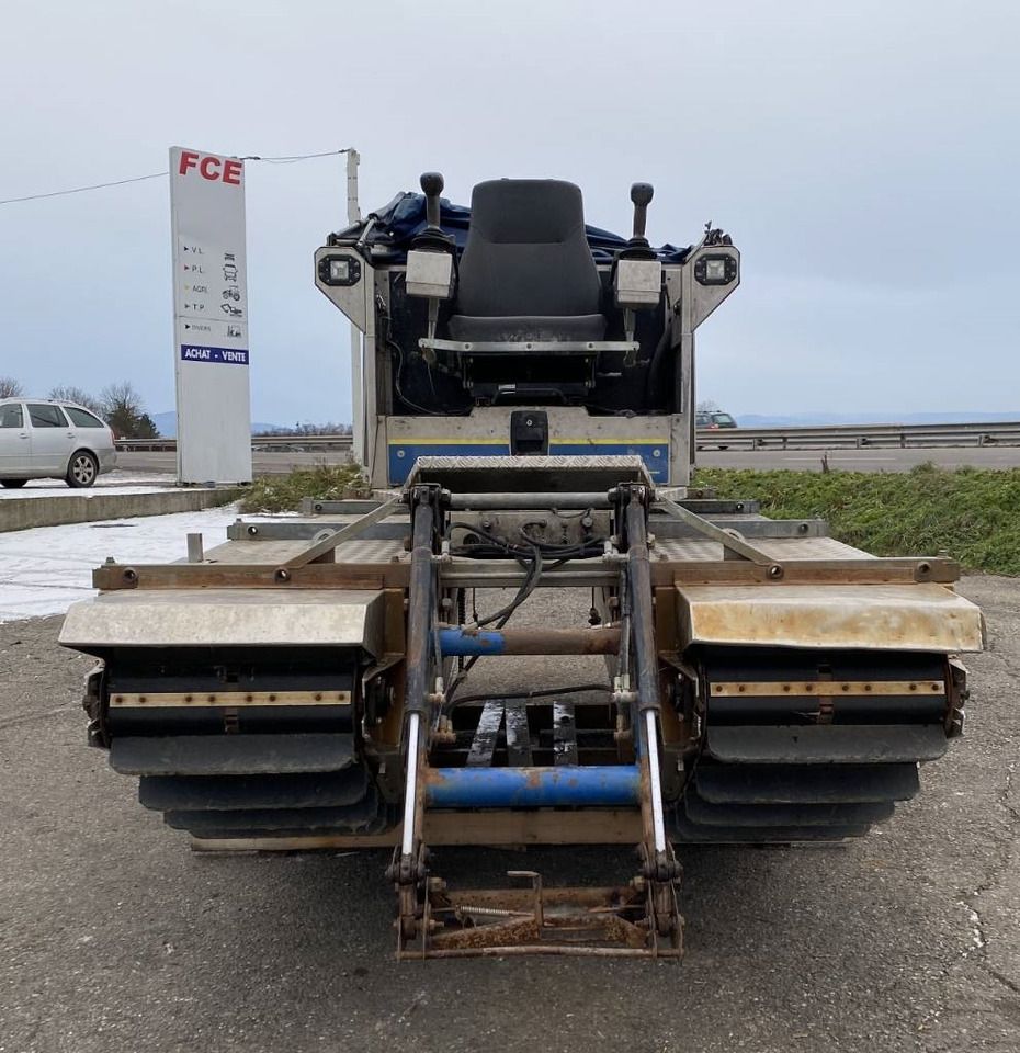 2022 Truxor T50 amphibious excavator, rear view