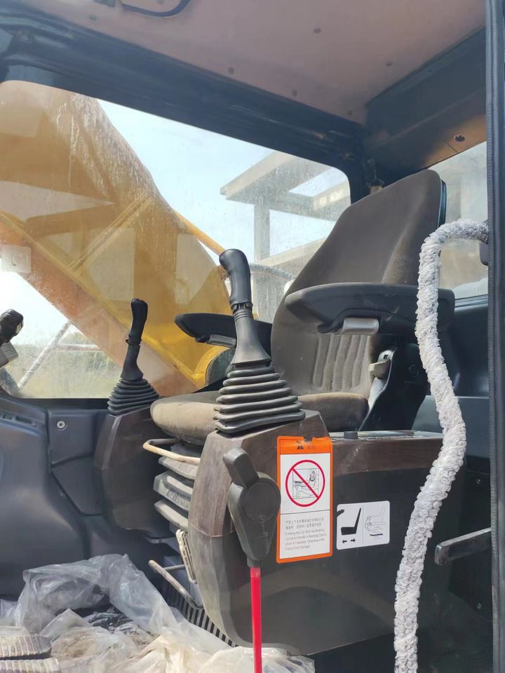 2021 Sany SY215C crawler excavator interior cab view