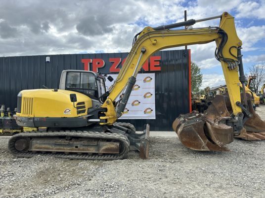 2017 Wacker Neuson ET145 crawler excavator, side view