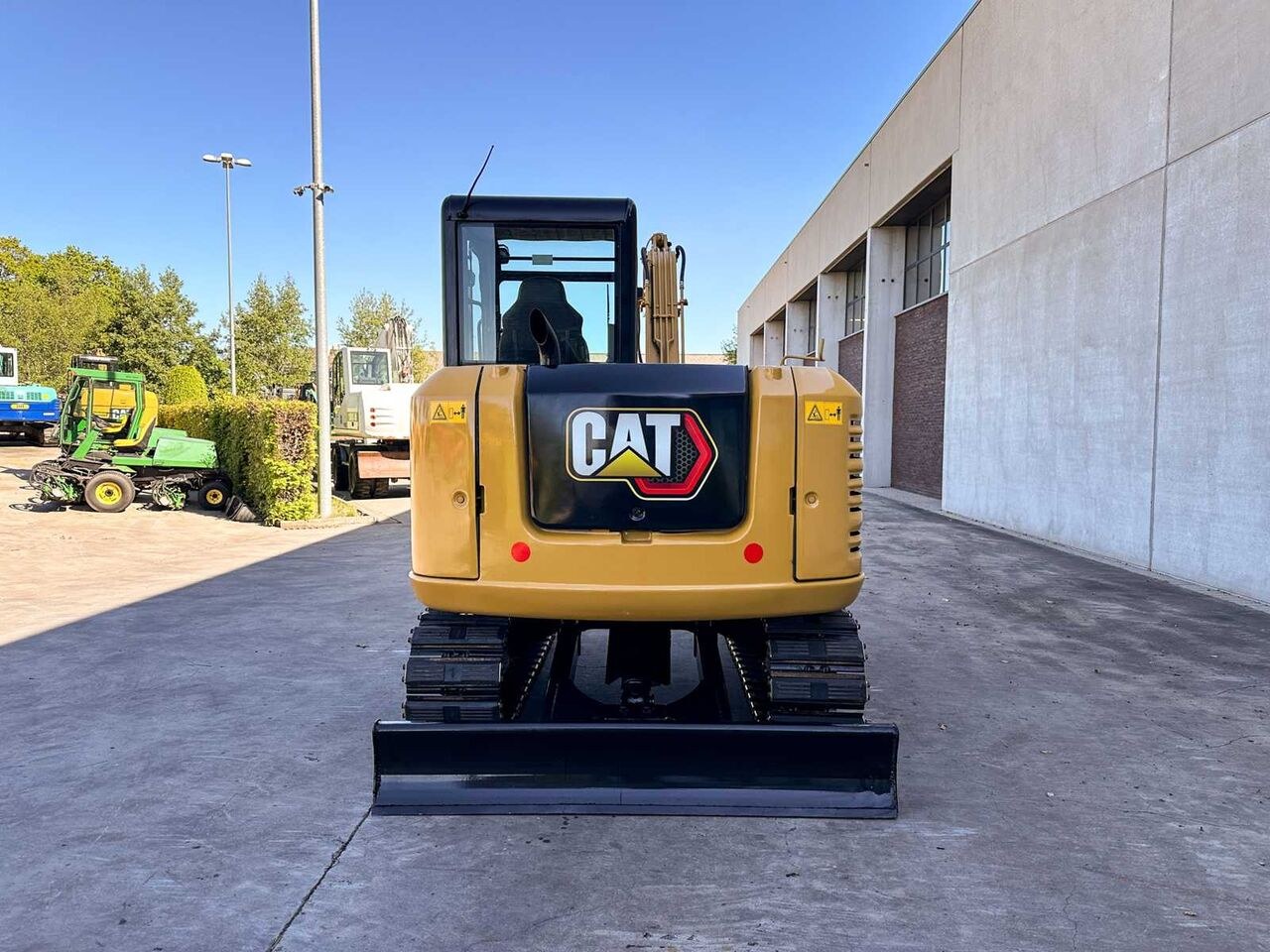 2018 Caterpillar 306E2 mini excavator rear view
