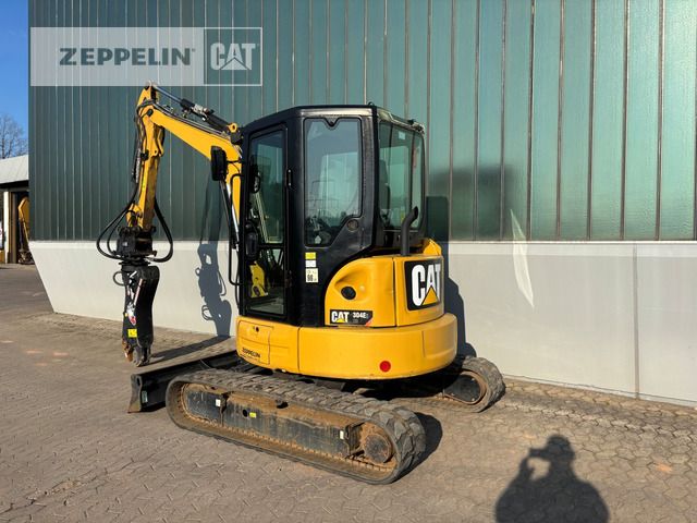 2019 Caterpillar 304ECR mini excavator, rear three-quarter view 2019 Caterpillar 304ECR mini excavator, rear three-quarter view