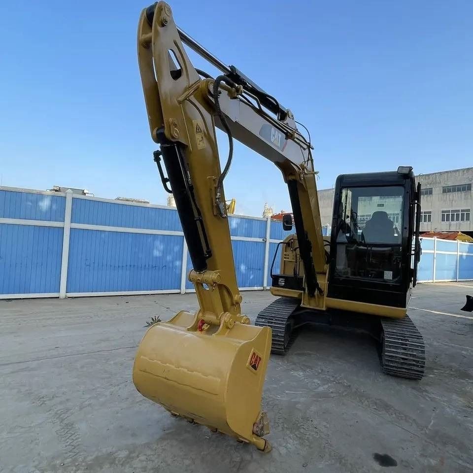 2024 Caterpillar 306E2 mini excavator, front three-quarter view 2024 Caterpillar 306E2 mini excavator, front three-quarter view
