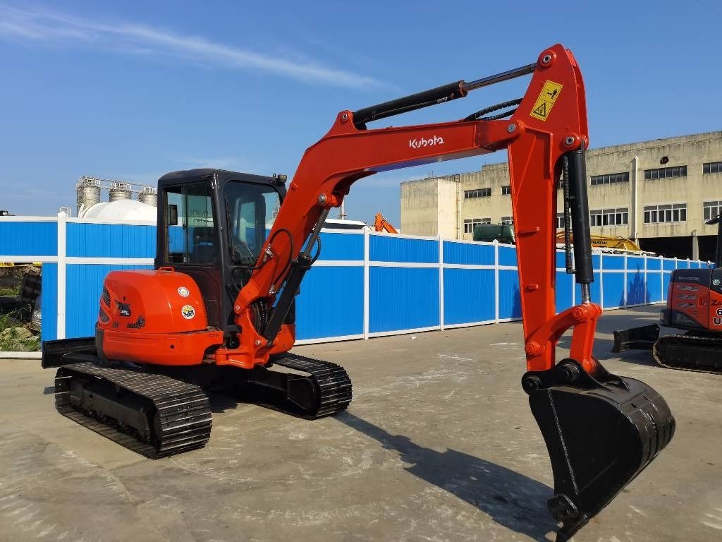 2023 Kubota KX155-5 mini excavator, side view 2023 Kubota KX155-5 mini excavator, side view