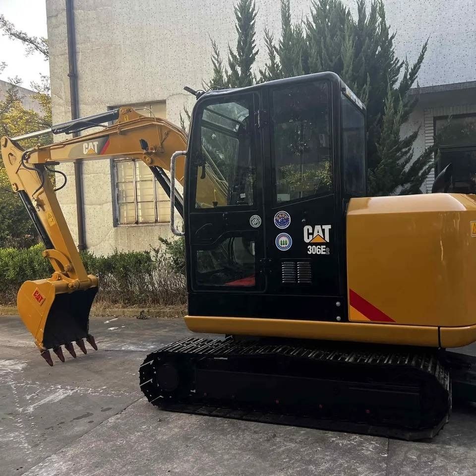 2020 Caterpillar 306E2 mini excavator, side profile view 2020 Caterpillar 306E2 mini excavator, side profile view