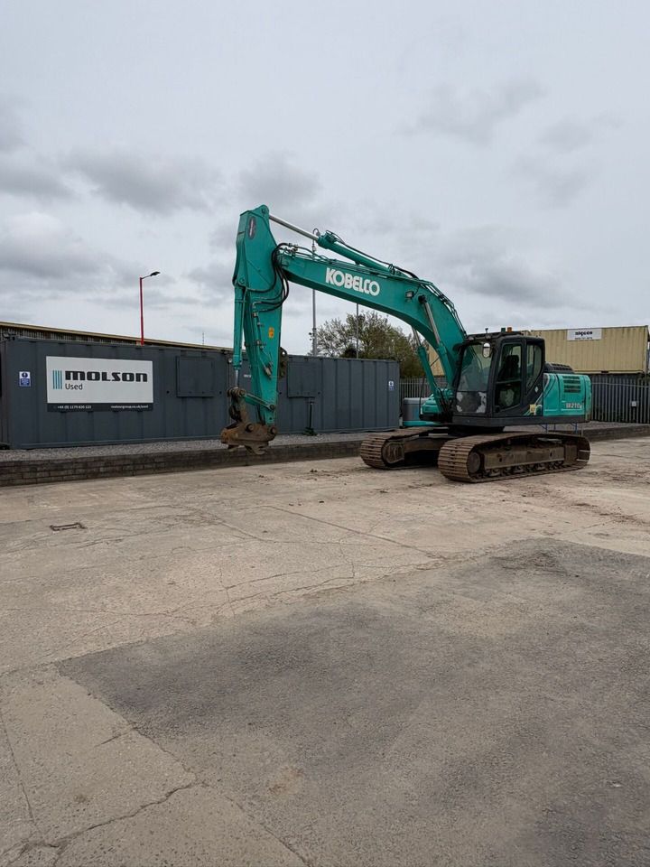 2019 Kobelco SK210LC-10 crawler excavator side view