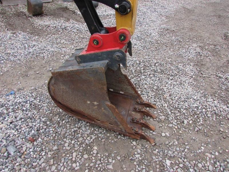 2023 Sany SY35U mini excavator bucket detail 2023 Sany SY35U mini excavator bucket detail