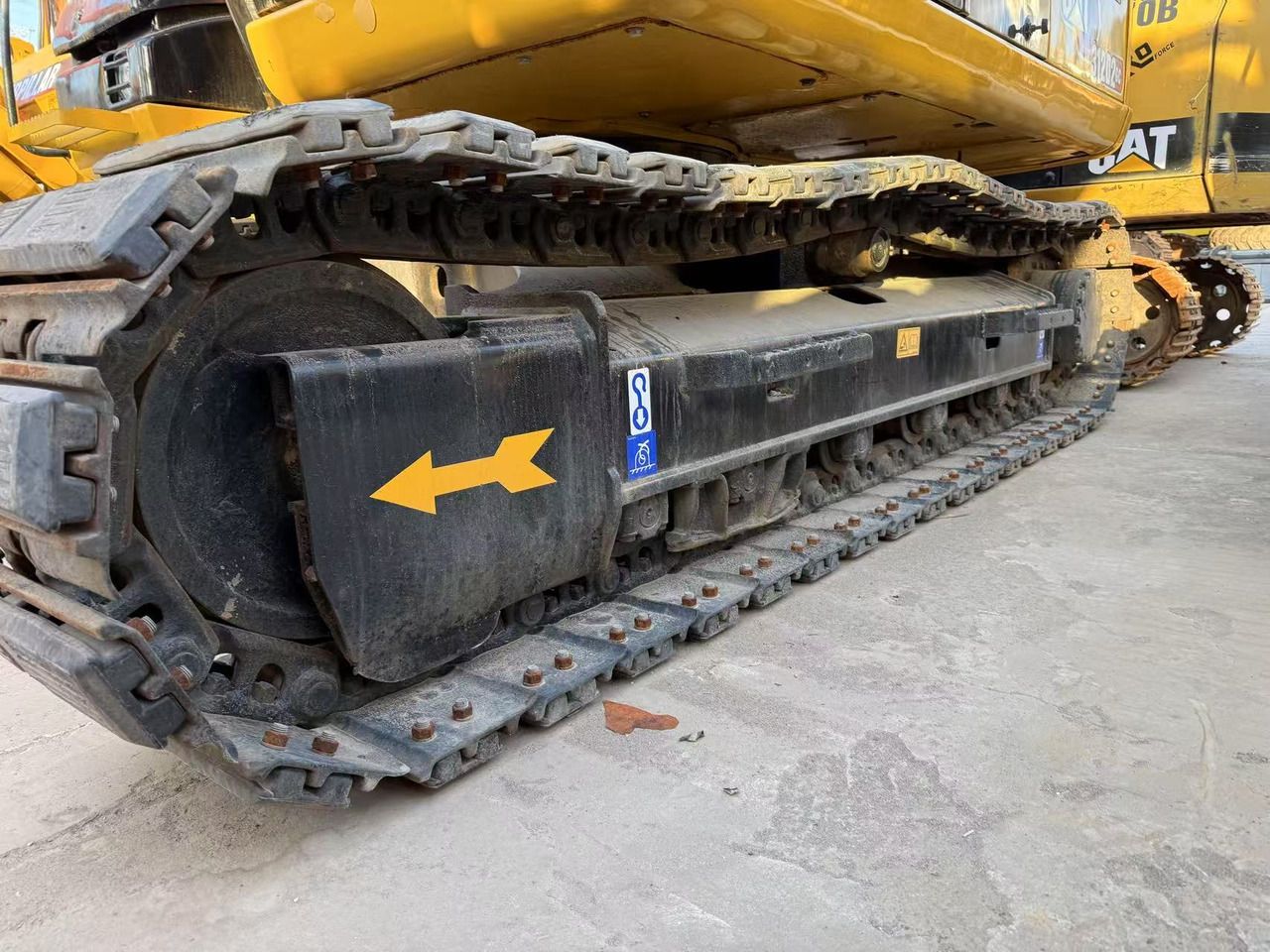 2019 Caterpillar 312D2GC crawler excavator track detail 2019 Caterpillar 312D2GC crawler excavator track detail