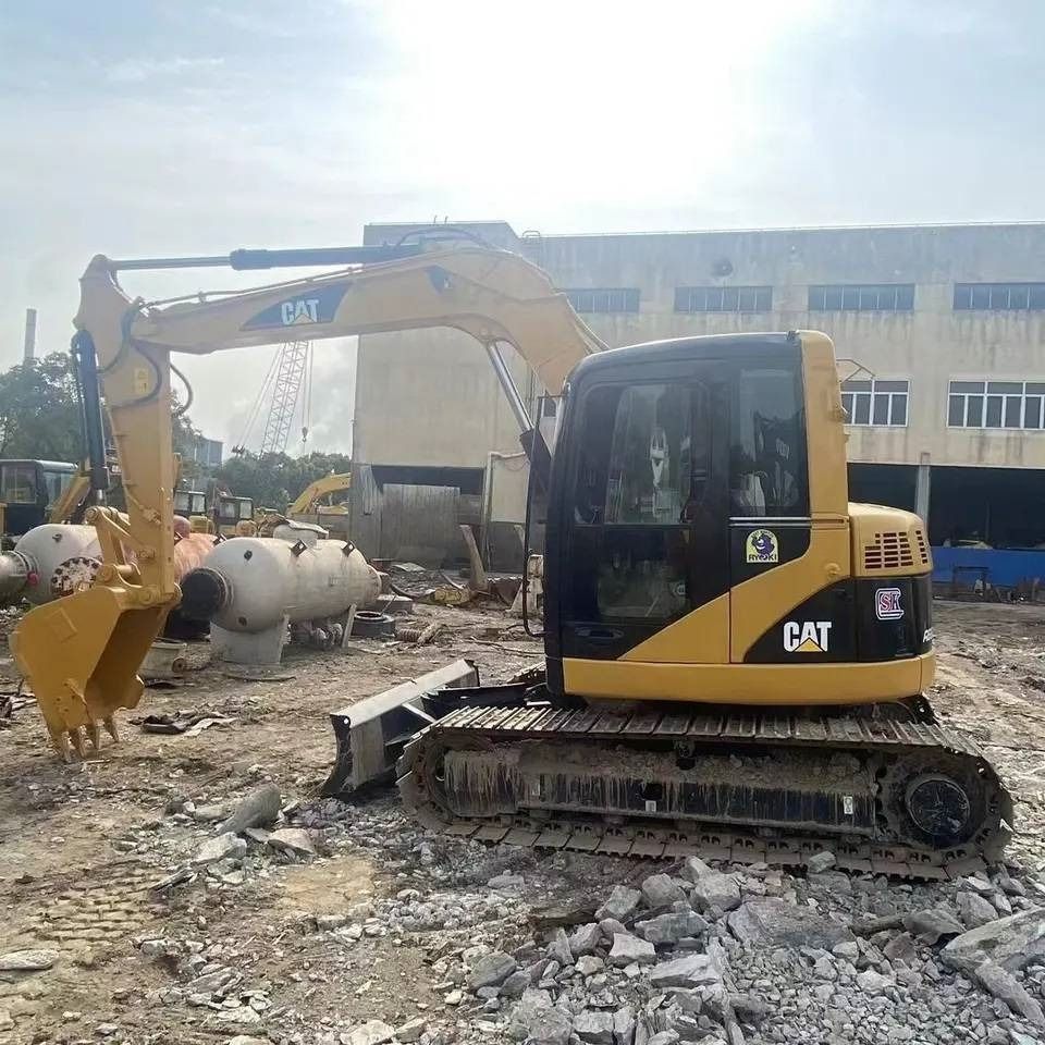 2021 Caterpillar 308C mini excavator, side view 2021 Caterpillar 308C mini excavator, side view