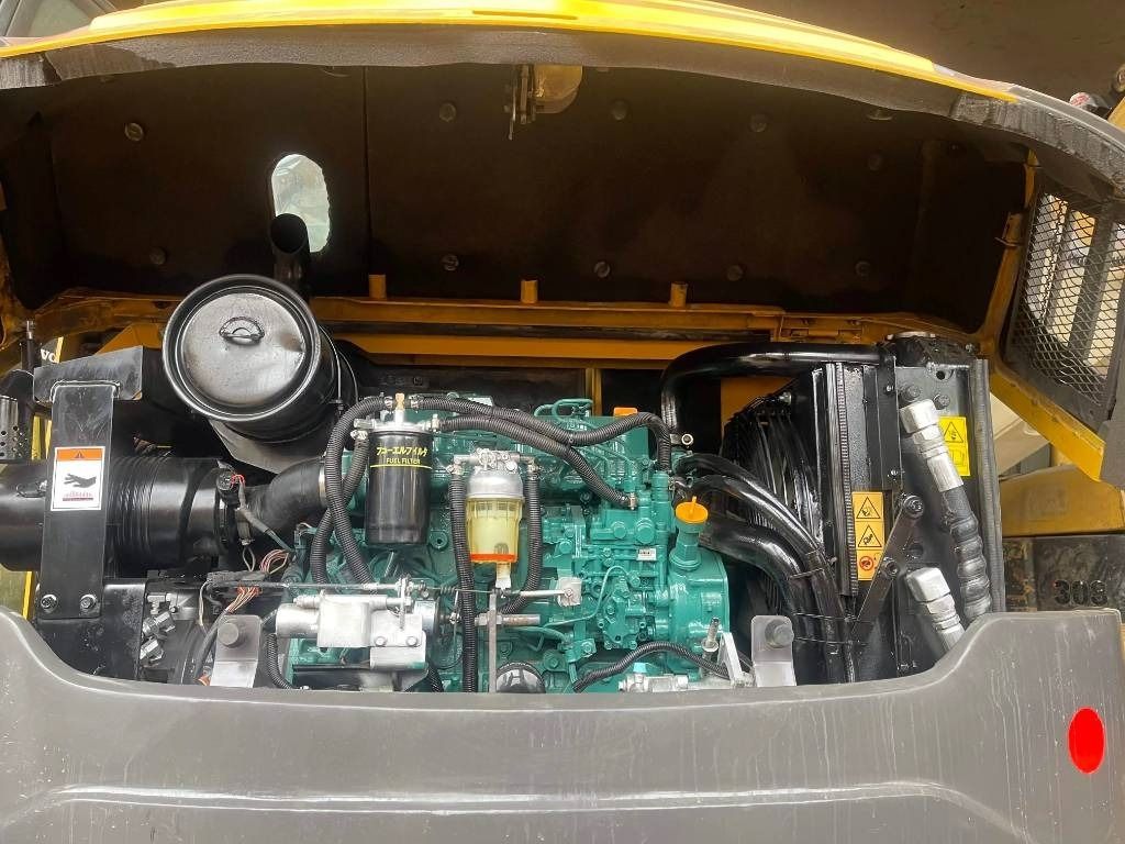 2023 Volvo EC60D mini excavator engine compartment view 2023 Volvo EC60D mini excavator engine compartment view