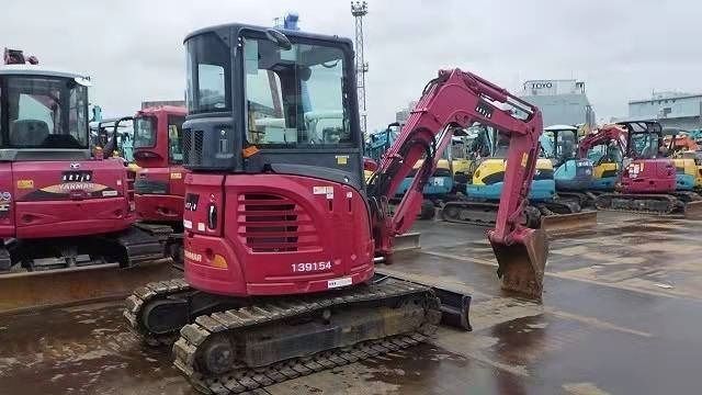 2023 Yanmar VIO 30 mini excavator, three-quarter front view